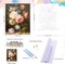 Paint by Numbers for Adults – DIY Flower Vase Painting Kit on Canvas, Beginner-Friendly Plant Art Craft Set (16x20 Inch)